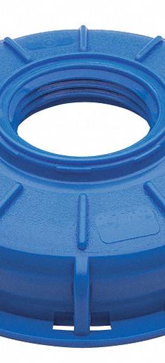 BLUE DEF Bung Adapter: Bung Adapter, Polyethylene, For 275 Gal Tote/330 Gal Tote Container, 6 in (MPN DEF230248). Key specifications — Brand: BLUE DEF; Compatible Series: BlueDEF; Body Material: Polyethylene; Compatible Manufacturer Model Number: DEF230248; Product Type: Bung Adapter; Wetted Materials: Polyethylene; For Container: 330 Gal Tote.