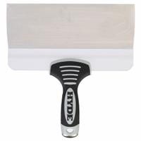 HYDE Taping Knife: Bld. Mat. Stainless Steel, Hdl. Mat. Plastic, Bld. Shp. Straight (MPN 09333). Key specifications — attr1004888: HYDE.