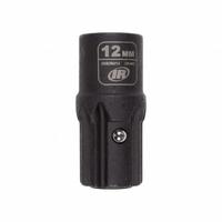 INGERSOLL RAND Impact Socket: Metric, 12 mm Socket Size, 6-Point, Std, 1 9/16 in Overall Lg (MPN DXS2SM12). Key specifications — attr1215501: INGERSOLL RAND; attr1215515: Manganese Phosphate; attr1215518: 12 mm.