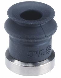 SMC Vacuum Pad: Bellows, w/o Adapter, 10 mm Pad Dia, NBR, Black, 50A, 16 mm Pad Ht (MPN ZP10BN). Key specifications — attr1019101: ZP10BN; attr1019103: SMC; attr1019107: 50A.