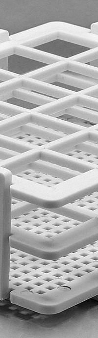 Tube Rack: 4 1/8 in Overall Wd, 1 3/4 in Overall Ht, 5 in Overall Lg, Polypropylene, White, Benchtop (MPN F18514-0020). Key specifications — Material: Polypropylene; Mounting Location: Benchtop; Color: White; Product Type: Test Tube Rack; Total Holding Capacity: (20) Places; Brand: SP SCIENCEWARE.