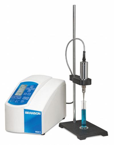 BRANSON Cell Disruptor: Benchtop, 1,200,000 RPM to 2,400,000 RPM, 0.2 hp Horsepower - Sonifiers