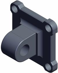 SMC Mounting Pivot Bracket: Clevis/Pivot Bracket, Fits 50 mm Bore Dia, M8 x 16 Thread Size, CQ-C050. Key specifications — attr1062031: CQ-C050; attr1062033: SMC; attr1062037: CQ2; attr1062057: M8 x 16.