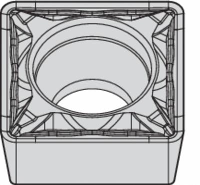 WIDIA Square Turning Insert: SCMT3252FP - Square (S) Indexable Turning Inserts