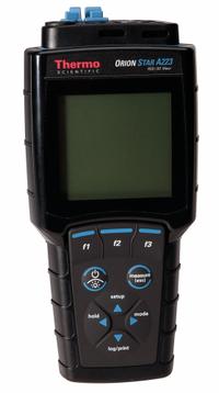 THERMO SCIENTIFIC Dissolved Oxygen Meter: Dissolved Oxygen/Temp, 600% DO Concentration - Max, ±0.1°C (MPN STARA2230). Key specifications — Includes: Star A223 RDO/DO Meter; DO Accuracy: ±0.2mg/L or ±2% of Reading (Whichever is Greater); Temp Accuracy: ±0.1°C; Brand: THERMO SCIENTIFIC; DO Resolution: 0.1mg/L.
