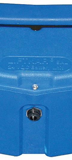 WESCO Battery Pack: 6 in Overall Ht, 6 in H x 11 in W x 4 in D, 3 3/4 in Overall Lg, Polyvinyl, Blue (MPN 274116). Key specifications — Compatible Grainger Part Number: 4YPR3; Manufacturer Part Number: 274116; Accessory Type: Battery Pack; Compatible with Product Type: Powered LiftKar HD Hand Truck.