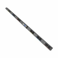 EATON TRIPP LITE PDU: Three-Phase, 208V AC, 24 Outlets, (12) C13/(12) C19, Metered, Remote-Monitored (MPN EVMA2130A). Key specifications — attr928758: NEMA L21-30P; attr928730: EATON TRIPP LITE; attr1314318: Three-Phase; attr928747: 208V AC; attr928761: (12) C19; attr928752: Vertical Rack; attr982487: Front or Side.