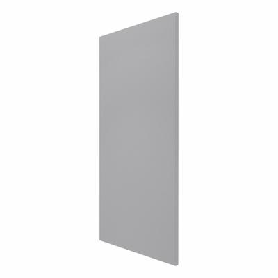 HADRIAN Screen: Solid Plastic HDPE, Plastic, Gray, 48 in Ht, 18 in Wd, 1 in Thick - Panels & Panel Posts for Bathroom Partitions