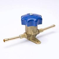 MUELLER Diaphragm Valve: 1/4 in Female Sweat, Extended Lg Body, 0.6 in Base to Port Center Ht (MPN A 14848). Key specifications — Brand: MUELLER; A2L Compatible: Yes.