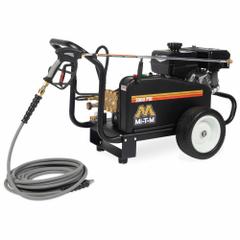 MI-T-M Gas-Powered Pressure Washer: Heavy Duty, Cart, 3,000 psi, 3.5 gpm, Usable Per Week 20 hr (MPN GC-3004-4MGM). Key specifications — attr1034381: Mi-T-M; attr1037666: MI-T-M.