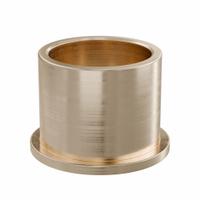 Flanged Sleeve Bearing: Bronze, SAE 841, 20 mm Bore, 24 mm OD, 20 mm Lg, -35°F to 300°F, 10 PK (MPN FFM2024-20B). Key specifications — System of Measurement: Metric; Material Grade: SAE 841; Flange Type: Flanged; Brand: OILITE.