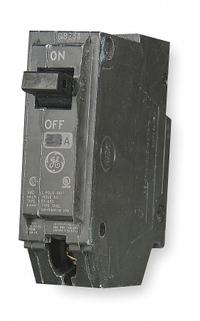GE Miniature Circuit Breaker: THQL, 20 A, 120/240V AC, Single Phase, 10kA at 120/240V AC, 1 Poles (MPN THQL1120HM). Key specifications — Amps: 20 A; AC Voltage Rating: 120/240V AC; Phase: Single; Max. AIR Rating: 10kA at 120/240V AC; For Use With: Power Mark Gold Load Centers and AQ Lighting Panels.
