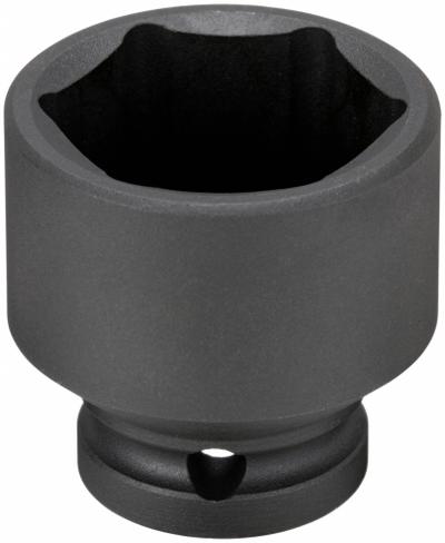 WESTWARD Impact Socket: 1/2 in Drive Size, SAE, 11/16 in Socket Size, 6-Point, Std - 1/2" Drive Impact Sockets