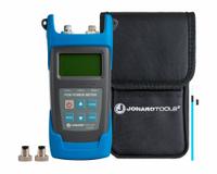 JONARD TOOLS Optical Power Meter: Passive Optical Network Power Meter, BPON/EPON/GPON, FC/SC, FC/SC (MPN PON-50). Key specifications — Product Type: Optical Network Power Meter; Includes: Carrying Case; Manufacturer Part Number: PON-50; Adapters Included: FC; Brand: JONARD TOOLS; Features: Shatter-Resistant Sleeve; Testing Functions: Optical Power Measuring; _Wavelengths: 1310 nm, 1490 nm, 1550 nm.