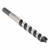 IRWIN Auger Bits: 7/16 in Drill Bit Size, 7 1/2 in Overall Lg, Hex Shank, 7/32 in Shank Hex Size (MPN 49907). Key specifications — attr255259: Spur Auger; attr255260: High Speed Steel; attr255261: Bright (Uncoated); attr277197: IRWIN.