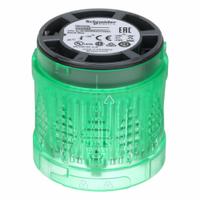 SCHNEIDER ELECTRIC Tower Light Module: Steady, 24V AC/24V DC, Green, 60 mm Overall Dia, XVU, XVUC23. Key specifications — Brand: SCHNEIDER; Compatible with Series: XVU; Lens Color: Green; Operating Voltage: 24V DC; Manufacturer Part Number: XVUC23.