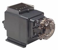 STENNER Peristaltic Chemical Metering Pump: 120V AC, 1/16 hp HP, 60 gpd Max. Flow Rate, Santoprene (MPN S3004AA101N). Key specifications — Tubing Material: Santoprene; Brand: STENNER; Reproducibility: ±2.0%.