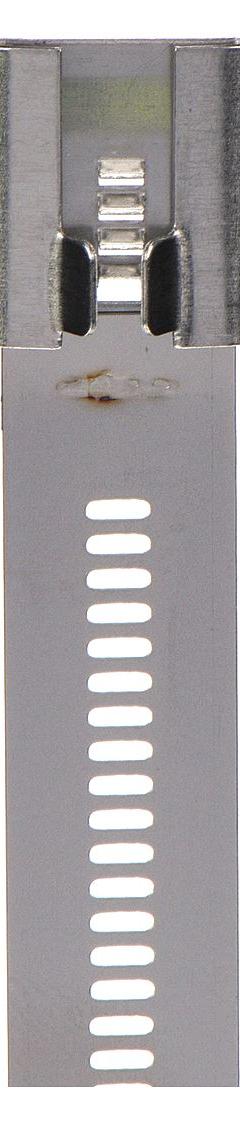 TY-RAP Cable Tie: 12 in Nominal Lg, 4 in Nominal Max. Bundle Dia., 0.47 in Wd, Silver, 10 PK (MPN TYS12-470-10). Key specifications — Brand: TY-RAP; Locking Style: Stainless Steel Barb; Color: Silver.