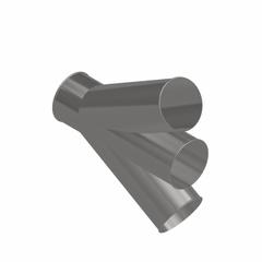 Dust Collection Duct and Fittings: Stainless Steel, For 8 in Duct Dia, 25 in Overall Lg, 30° Angle (MPN 8040103221). Key specifications — Brand: NORDFAB.