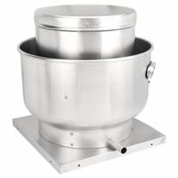 Centrifugal Upblast Roof Exhaust Fan: Belt Drive, Less Drive Pack, 16 1/2 in Wheel, 1/4 hp to 1 hp (MPN 56JN92). Key specifications — Brand: DAYTON; Base Shape: Square; Assembly: Unassembled; Mounting Location: Roof and Wall; For High-Static Pressure Applications: No; High-Efficiency Motor: No; Includes Drive Package: No; Drive Package: Less Drive Package.