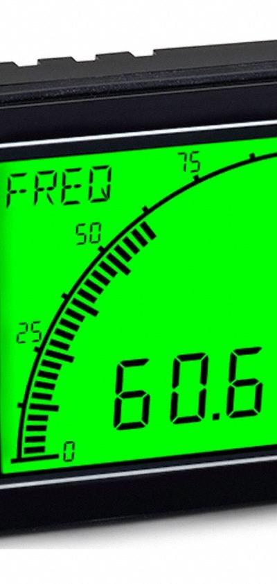 TRUMETER Frequency Meter: 9 Display Span - Frequency Digital Panel Meters