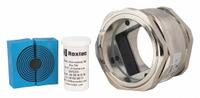 ROXTEC GLAND Cable Gland: 1 Ports, Brass, 0.374 in Compatible Cable or Pipe Dia - Min, 12/13/4/4X (MPN RG M63/1). Key specifications — Brand: ROXTEC GLAND.