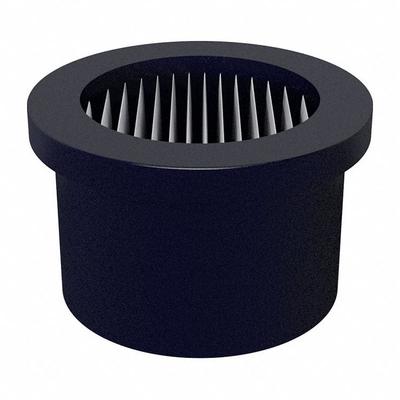 SOLBERG Pleated Filter: Polyester, 1 in Overall Ht, 1 1/2 in Outside Dia, 03 - Air Filter Replacement Elements