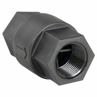 APPROVED VENDOR Ball Cone Spring Check Valve: Poppet, Inline Valve Body, 3/4 in Pipe Size, Female (MPN FP CHK 687-12F12F-F). Key specifications — Brand: APPROVED VENDOR.