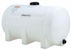 SNYDER INDUSTRIES Storage Tank: Single Wall, Horizontal, 230 gal, Closed Top, 1/4 in Wall Thick (MPN 1280000N95005). Key specifications — Construction Material: HDPE; Brand: SNYDER INDUSTRIES.