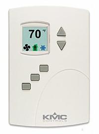 KMC CONTROLS Controller: BACnet MS/TP, Heat Pumps With Aux, Compatible with Occupancy Sensor, On/Off (MPN BAC-4001CW0003). Key specifications — Housing Color: White; Compatible System Type: Heat Pumps With Aux; Occupancy Sensor: Compatible with Occupancy Sensor; Temperature Adjustment: On/Off; Humidification Control: No; Dehumidification Control: No; Humidification/Dehumidification Control: No, No; Number of Relay Inputs/Outputs: 0/6.
