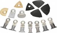 FEIN Oscillating Tool Blade Set: 26 Blades, Semi-Circular/Straight, Starlock Connection (MPN 35222967060). Key specifications — attr1097629: FEIN; attr1097591: Porter Cable (with Adapter).