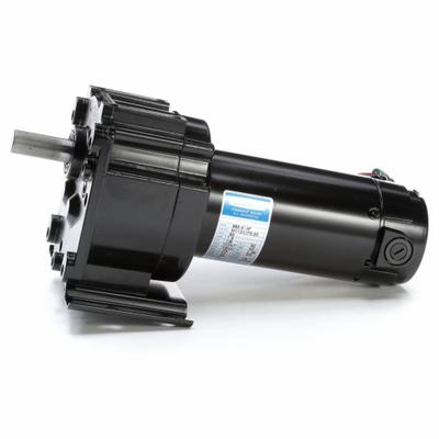 LEESON Gearmotor: Parallel, 90V DC, TENV, 94 RPM, 77 in-lb Max Torque - Parallel Shaft DC Gearmotors