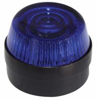 EATON Pilot Light Lens: 30 mm Panel Mounting Hole Dia, Blue, Fresnel, Incandescent/LED, E34 (MPN E34G6). Key specifications — Brand: EATON; Compatible with Series: E34; Lens Material: Glass.