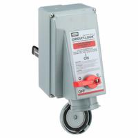 HUBBELL Mechanical Interlock: 480V AC, Three Phase, 100 A, 3 Pole, 4 Wire (MPN HBL4100MI7W). Key specifications — Brand: HUBBELL; Reverse Service: No.
