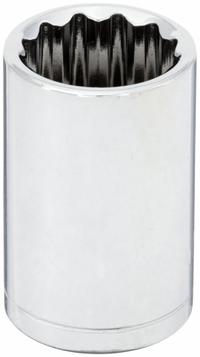 WESTWARD Socket: Metric, 1/2 in Drive Size, 15 mm Socket Size, 12-Point, Std, Chrome, Socket (MPN 53YU66). Key specifications — attr1204417: WESTWARD; attr1204392: Chrome.