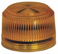 EATON Pilot Light Lens: 30 mm Panel Mounting Hole Dia, Yellow, Fresnel, Incandescent/LED, 10250T (MPN 10250TC3N). Key specifications — Brand: EATON; Compatible with Series: 10250T; Lens Material: Plastic.