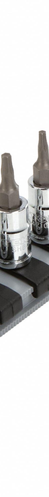 TEKTON Socket Set: 1 - 25 Pieces, 1/4 in Drive Size, 10 Pieces, T6 to T30 Tip Size Range, Torx (MPN SHB90103). Key specifications — attr1216280: Fixed Insert; attr1216283: TEKTON; attr1225718: T6 to T30; attr1227491: 1/4 in.
