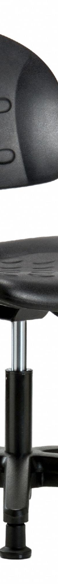 Ergonomic Chair: Polyurethane, Armless, Ht Range 17 1/4 in to 22 1/2 in, 18 in Seat Wd, 0 Casters (MPN BR-HPDHCH-RG-T0-A0-RG-BLK). Key specifications — Foot Support: No; Back Tilt Backward: 13.5°; Back Tilt Forward: 10.5°; Base Material: Nylon; Brand: APPROVED VENDOR; Product Type: Ergonomic Chair; ESD-Safe: Not ESD Safe.