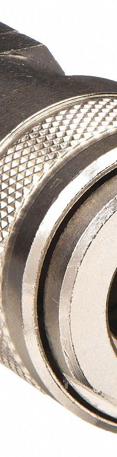 AIGNEP USA Quick Connect Hose Coupling: 3/8 in Body Size, 1/2 in Hose Fitting Size, Sleeve, FNPT (MPN 80195-08). Key specifications — Thread Size: 1/2" -14; Coupling Locking Type: Sleeve; Brand: AIGNEP USA.