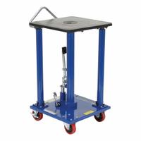 APPROVED VENDOR Lift Table: Not Powered, 500 lb Load Capacity, 18 in L x 18 in W, Steel, Hydraulic (MPN HT-05-1818A). Key specifications — Platform Material: Steel; Brand: APPROVED VENDOR.