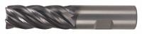 WIDIA HANITA Corner Radius End Mill: Carbide, AlTiN Coated, 5 Flute, 1" Mill Dia, 1-3/4" LOC (MPN TM5V0S25008B)