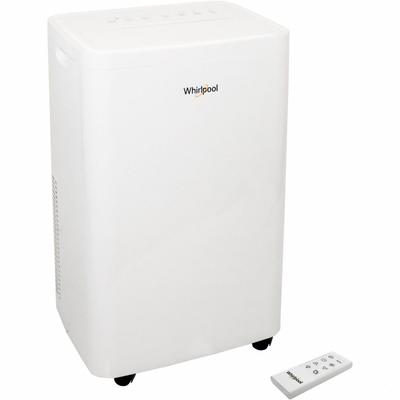 WHIRLPOOL Portable Air Conditioner: 700 sq ft, 14,000 BtuH, 115V AC, Cooling/Heating - Light-Duty Portable ACs for Cooling & Heating