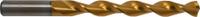 CLEVELAND Jobber Length Drill Bit: 7/64", 118° Notched Point, TiN-Coated HSS, Parabolic Flute (MPN C03725). Key specifications — attr1225567: 0.1094.