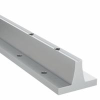 PBC LINEAR Pre-Drilled Linear Shaft Support Rail: 1/2 in Shaft Dia, 24 in Lg, Clear, Aluminum (MPN SR08PD-024.000). Key specifications — attr111735: PBC LINEAR; attr111741: Clear.