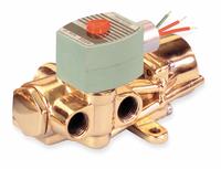 REDHAT Solenoid Valve: 4-Way, 1/4 in Pipe Size, 24V DC, Explosion Proof/Watertight, Brass Body (MPN EF8344G07024/DCDD). Key specifications — Pipe Size: 1/4 in; Voltage: 24V DC; Brand: REDHAT; Coil Enclosure: Explosion Proof.