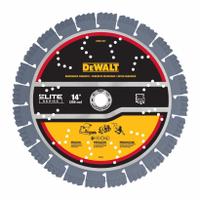 DEWALT Diamond Saw Blade: Masonry/Reinforced Concrete, 14 in Blade Dia., For Saw, Segmented (MPN DW47437). Key specifications — attr1097738: Saw; attr1097751: DEWALT.