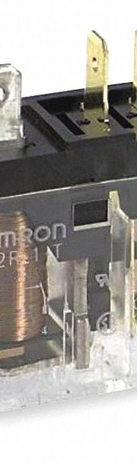 OMRON Flange Mount Relay: Surface (Top Flange) Mounted, 10 A Current Rating, 24V AC, SPDT (MPN G2R-1-T-AC24). Key specifications — Brand: OMRON; Base Type: Square; Mounting Style: Top Flange; Electrical Connection: Quick-Connect; Manufacturer Part Number: G2R-1-T-AC24; Operating Current: 10 A at 250V AC (Resistive Load); Series: G2R Power Series.
