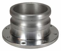 Cam and Groove Adapter: 6 in Coupling Size, 75 psi Max. Working Pressure @ 70 F, 3 3/4 in Overall Lg (MPN G600-AL-AL). Key specifications — Fitting Type: Flange; Brand: DIXON VALVE & COUPLING.