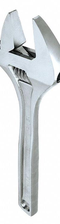 PROTO Adjustable Wrench: Alloy Steel, Chrome, 15 in Overall Lg, 1 7/8 in Jaw Capacity, Plain Grip (MPN J715A). Key specifications — attr309359: Chrome; attr324924: PROTO; attr309358: Alloy Steel.