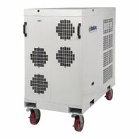 KWIKOOL High-Static Portable Air Conditioner: 135,000 BtuH, 5,400 sq ft – 6,000 sq ft, 460V AC (MPN KPO12-43H). Key specifications — Compatible Location: Indoor/Outdoor; Voltage: 460V AC; Includes Air Filter: Air Filter Included; Brand: KWIKOOL.
